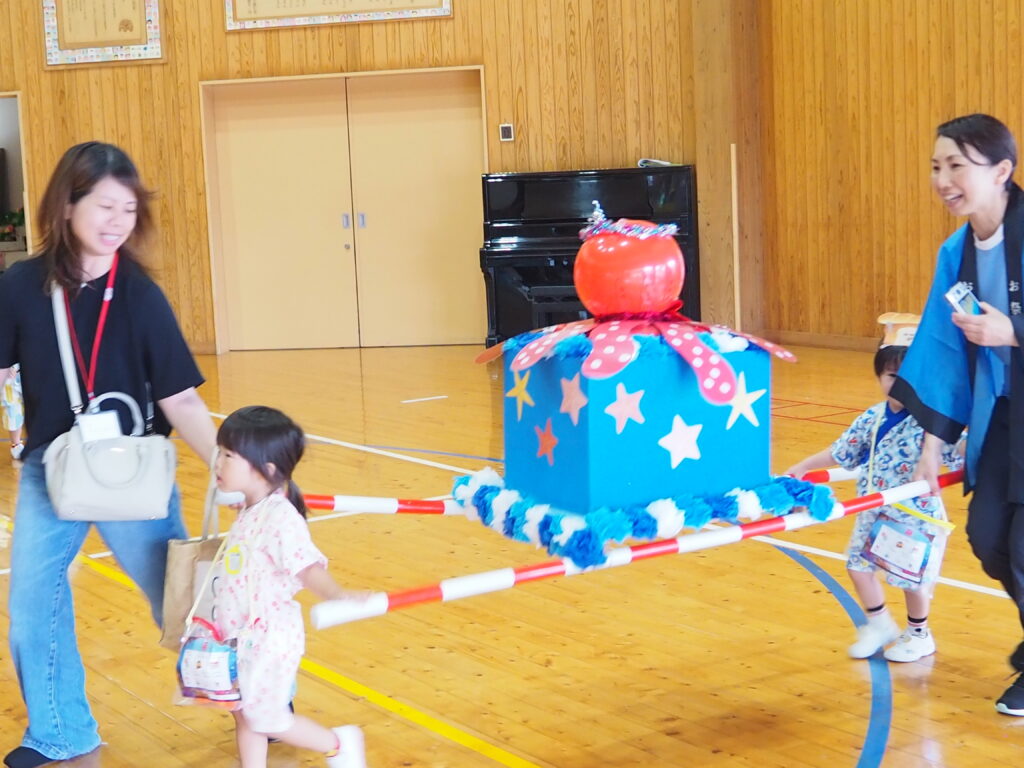 2歳児クラス保育参観🍧夏祭り