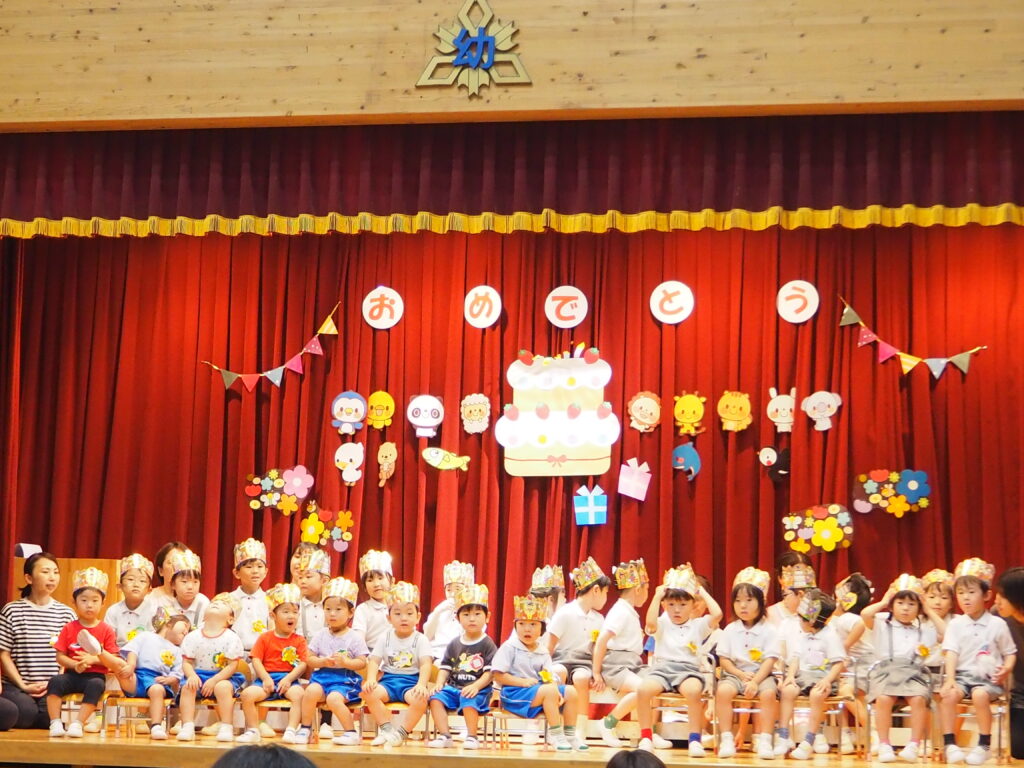 ７月生まれのお友だち☆おめでとうございます☆彡