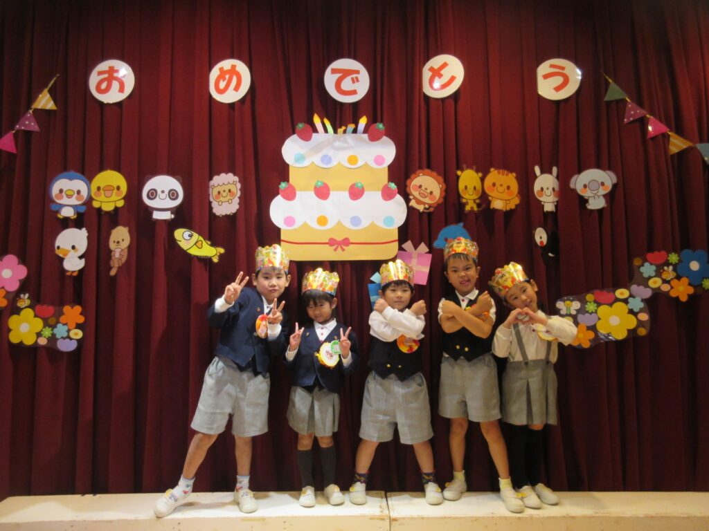 １１月生まれのお友だち☆彡お誕生日おめでとうございます！