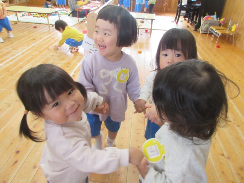 ２歳児クラス１学期の様子